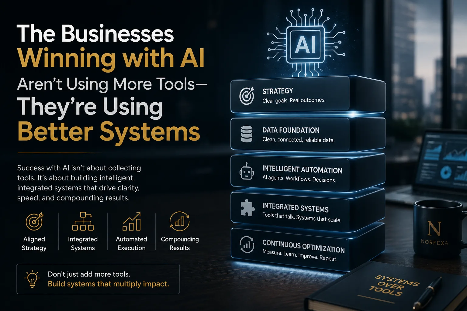 The Businesses Winning with AI Aren't Using More Tools—They're Using Better Systems